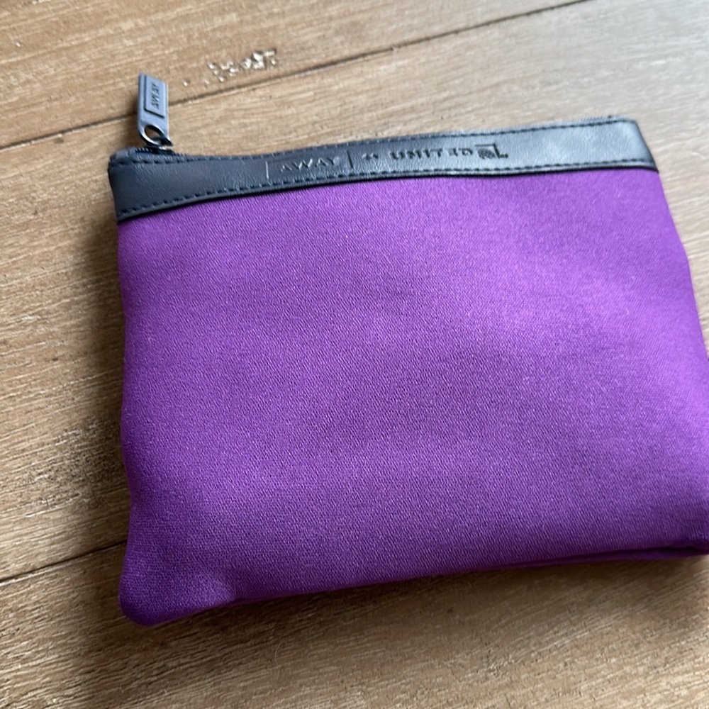United Away Blue + Purple Sports Pouch With Most Original Contents/Toiletries